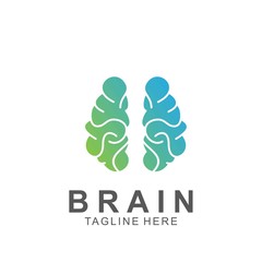 Brain logo creative design