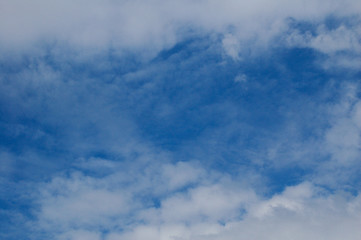 Obraz premium blue sky with clouds