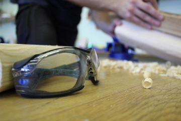 old tools on the table