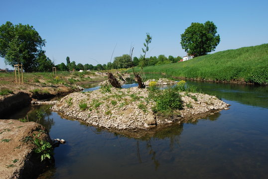 Renaturierte Nidda Karben 2020