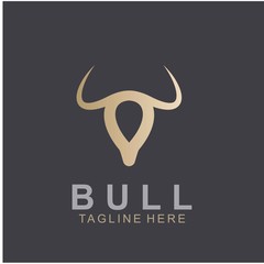 Premium bull logo design