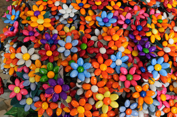 Confetti flowers made in Sulmona (Italy)