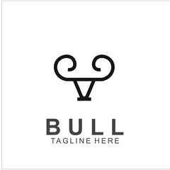 Premium bull logo design