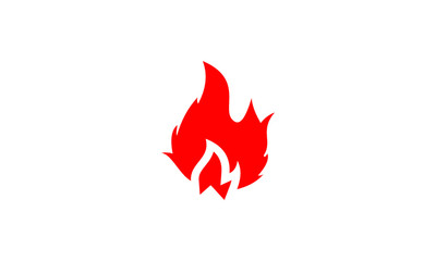 fire flames logo vector inspiration design symbol