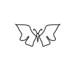 Butterfly Logo Design with modern concept