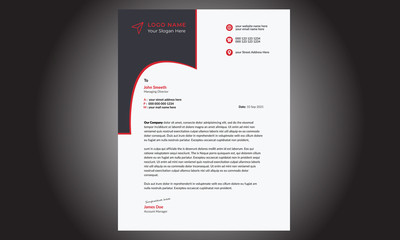 Professional Business Letterhead Template