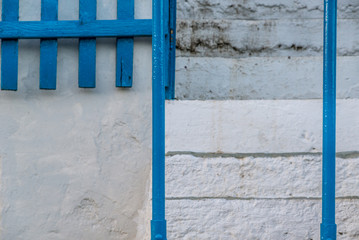 cyclades islands, blue and white