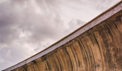 Wooden Bridge Beside The Sea