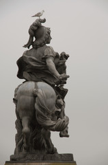 Escultura ecuestre de Luis XIV, Museo del Louvre, París