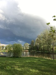 view of the lake