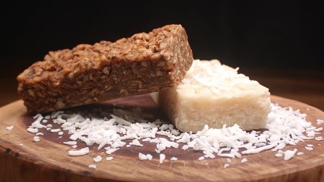 A traditional Brazilian sweet called cocada