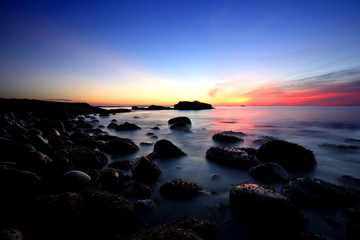 Fototapeta na wymiar Acadia National Park Sunset
