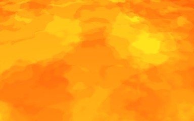 Abstract Fire Background with Flames. Wall of Fire. Glare on the water. 3D illustration