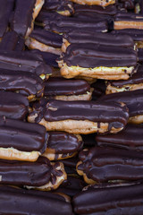 Traditional homemade biscuits sweet dessert delights, pastry during hotel brunch buffet