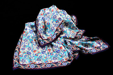 Fototapeta premium fabric scarf the tablecloths
