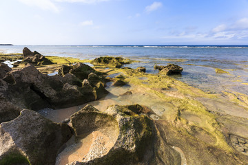 Fototapeta na wymiar 日本最南端、沖縄県波照間島・3月の海