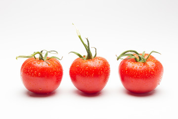 Red fruits, healthy fruits and with antioxidants