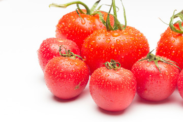 Red fruits, healthy fruits and with antioxidants