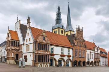 Fototapeta premium Town hall of Lemgo, Germany
