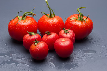 Red fruits, healthy fruits and with antioxidants