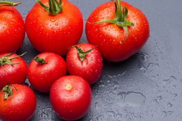 Red fruits, healthy fruits and with antioxidants