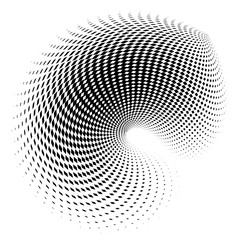 3d shell swirl circle elegant form13