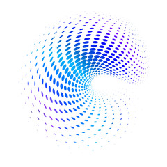 3d shell swirl circle elegant form26