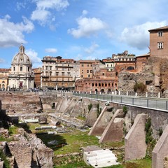 Fototapeta premium Rome city. Italian landmarks.