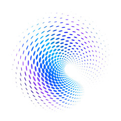 3d shell swirl circle elegant form30