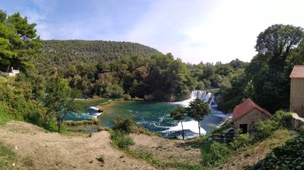 Krka, Croatia
Waterfall panorama