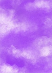 Purple sky watercolor background