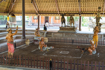 Detail of a Bali temple