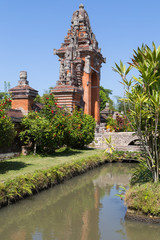 Detail of a Bali temple
