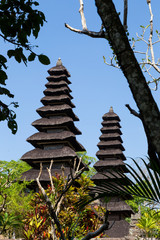 Detail of a Bali temple