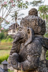 Detail of a Bali temple