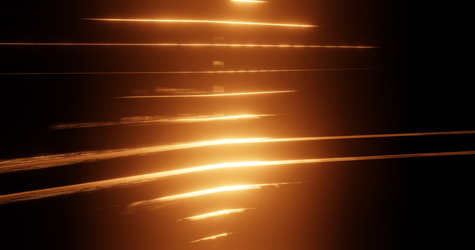 Render with bright orange through the cracks