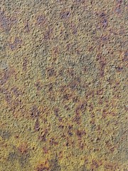 Textured background. Rust on the metal