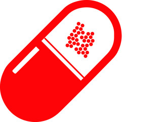 Vector pills icons 