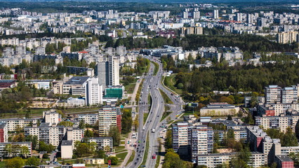 Vilnius,residential areas