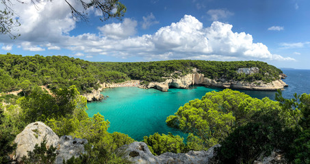 landscape island menorca