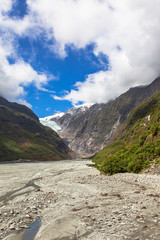 Beautiful valley. Franz Joseph Glacier. South Island, New Zealand