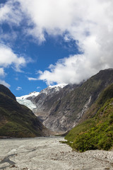 Franz Joseph Glacier Track. South Island, New Zealand