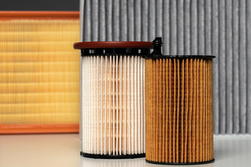 Auto filters. New parts for the car.