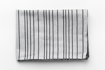kitchen cloth (napkin) isolated on white background