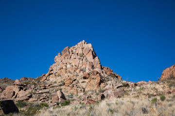 Fototapeta premium Desert Landscape from Big Bend