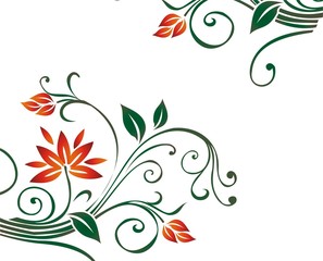 abstract floral background