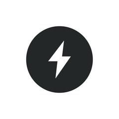 Single icon of a charging isolated on white background