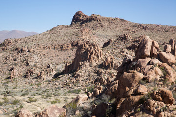 Fototapeta premium Desert Landscape from Big Bend