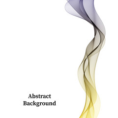 Color abstract vector wave. background for presentation. advertising banner. eps 10