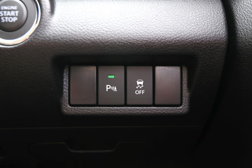 On and off button for alarms on cars